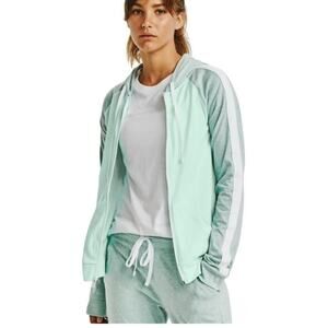 Under Armour Women's Cotton Charged Lightweight Full Zip Hoodie Small 1364256